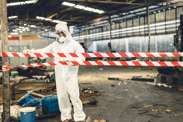 Professional Trauma Scene Cleanup technician working in Seabrook, MD